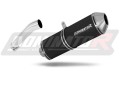exhaust muffler DOMINATOR OVR BLACK fits the motorcycle BMW F650GS 2000   2003