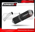 exhaust muffler DOMINATOR OVR BLACK fits the motorcycle BMW F650GS 2000   2003 2