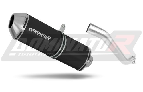 exhaust muffler DOMINATOR OVR BLACK fits to Aprilia Tuono V4 R APRC 2011  2014