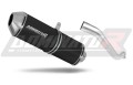 exhaust muffler DOMINATOR OVR BLACK fits the motorcycle Aprilia RSV 4 RF 2015   2016