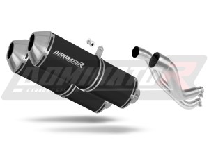 Aprilia Pegaso 650 Factory 2007 - 2010 Exhaust Silencer Muffler OVR BLACK + dB killer
