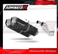 DOMINATOR OVR FEKETE kipufogó hangtompító, amely illeszkedik az Aprilia Pegaso 650 Strada 2007 - 2010 motorkerékpárhoz 3