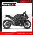 complete exhaust system with muffler DOMINATOR Full System GP fits the motorcycle Honda CB 650 R / E Clutch 2024   2025 2