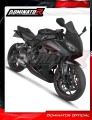 kompletny układ wydechowy z tłumikiem DOMINATOR Full System Tytanowy HP8 pasujący do motocykla Honda CB 650 R / E-Clutch 2024 - 2025 3