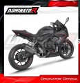 komplett kipufogórendszer DOMINATOR Full System Titán HP6 dobbal, amely illeszkedik a Honda CB 650 R / E-Clutch 2024 - 2025 motorkerékpárhoz
