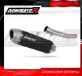 exhaust muffler DOMINATOR S6 BLACK fits the motorcycle Suzuki GSF BANDIT 1200 1996   2000