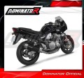 exhaust muffler DOMINATOR S6 BLACK fits the motorcycle Suzuki GSF BANDIT 1200 1996   2000 2