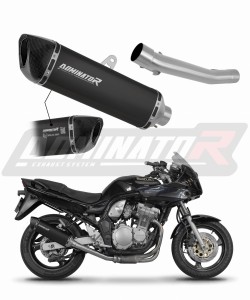 Suzuki GSF BANDIT N / S 600 1995 - 1999 Homológ kipufogó dob HP6 BLACK