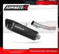 exhaust muffler DOMINATOR homologated road legal HP6 BLACK fits the motorcycle Suzuki GSF BANDIT N / S 600 1995   1999 3
