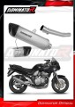 exhaust muffler DOMINATOR homologated road legal titanium HP6 fits the motorcycle Suzuki GSF BANDIT N / S 600 1995   1999 2