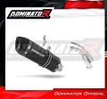exhaust muffler DOMINATOR HP1 BLACK fits the motorcycle BMW S1000RR 2017   2018 3