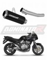 exhaust muffler DOMINATOR GP BLACK fits the motorcycle Suzuki GSF BANDIT 1200 1996   2000