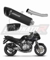 exhaust muffler DOMINATOR homologated road legal HP6 BLACK fits the motorcycle Suzuki GSF BANDIT 1200 1996   2000
