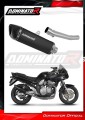 exhaust muffler DOMINATOR homologated road legal HP6 BLACK fits the motorcycle Suzuki GSF BANDIT 1200 1996   2000 3