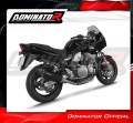 DOMINATOR Homologált HP6 FEKETE kipufogó dob Suzuki GSF BANDIT 1200 1996 - 2000 motorkerékpárhoz 5
