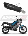 exhaust muffler DOMINATOR HP6 BLACK fits the motorcycle CF MOTO 450 MT 2024