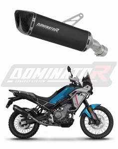 CF MOTO 450 MT 2024 kipufogó dob HP6 FEKETE + dB killer