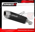 exhaust muffler DOMINATOR S6 BLACK fits the motorcycle CF MOTO 450 MT 2024  2
