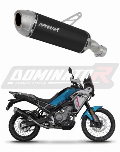 DOMINATOR S6 FEKETE kipufogó dob a CF MOTO 450 MT 2024 motorkerékpárhoz  6