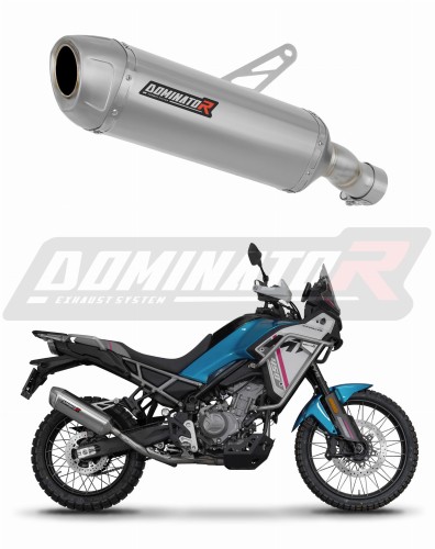 exhaust muffler DOMINATOR S6 fits the motorcycle CF MOTO 450 MT 2024  6