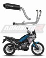 complete exhaust system with muffler DOMINATOR Full System MX2 BLACK fits the motorcycle CF MOTO 450 MT 2024