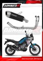 komplett kipufogórendszer DOMINATOR Full System S6 FEKETE dobbal, CF MOTO 450 MT 2024 motorkerékpárhoz 2