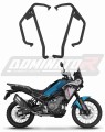 FEKETE DOMINATOR bukócső, amely illeszkedik a CF MOTO 450 MT 2024 motorkerékpárhoz
