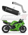 exhaust muffler DOMINATOR HP6 BLACK fits the motorcycle Kawasaki ZX10R 2006   2007
