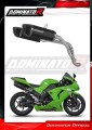 DOMINATOR HP6 FEKETE kipufogó dob Kawasaki ZX10R 2006 - 2007 motorkerékpárhoz 2