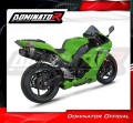DOMINATOR S6 FEKETE kipufogó dob Kawasaki ZX10R 2006 - 2007 motorkerékpárhoz 4
