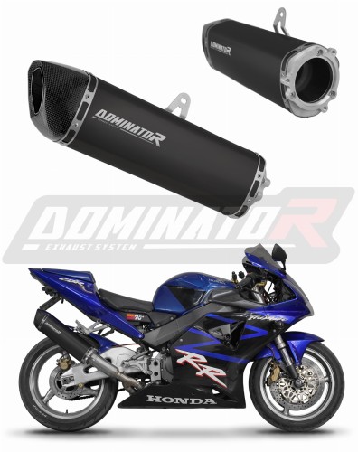 DOMINATOR HP6 FEKETE kipufogó dob Honda CBR 954 2002 - 2003 motorkerékpárhoz
