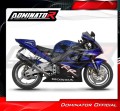 DOMINATOR S6 FEKETE kipufogó dob Honda CBR 954 2002 - 2003 motorkerékpárhoz 5