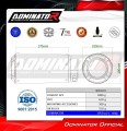 exhaust muffler DOMINATOR GPS fits the motorcycle Yamaha YZF R1 1000 RN09 2002   2003 6