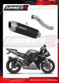 exhaust muffler DOMINATOR S6 BLACK fits the motorcycle Yamaha YZF R1 1000 RN09 2002   2003 2