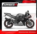 DOMINATOR HP6 FEKETE kipufogó dob Yamaha YZF R1 1000 RN09 2002 - 2003 motorkerékpárhoz 5