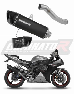 Yamaha YZF R1 1000 RN09 2002 - 2003 Homologált kipufogó dob HP6 BLACK + dB killer