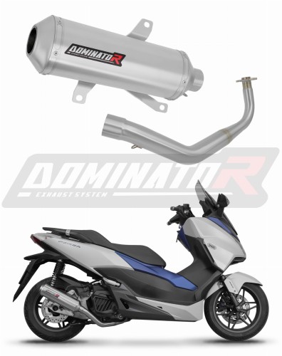 komplett kipufogórendszer DOMINATOR Full System OV G2 kipufogódobbal Honda NSS 125 FORZA 2017 - 2020 motorkerékpárhoz