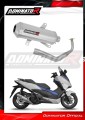 complete exhaust system with muffler DOMINATOR Full System OV G2 fits the motorcycle Honda NSS 125 FORZA 2017   2020 2