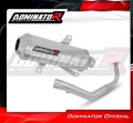 complete exhaust system with muffler DOMINATOR Full System OV G2 fits the motorcycle Honda NSS 125 FORZA 2017   2020 3