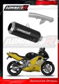 exhaust muffler DOMINATOR GP BLACK fits the motorcycle Honda CBR 600 F4 1999   2000 2