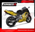 DOMINATOR GP FEKETE kipufogó dob, amely illeszkedik a Honda CBR 600 F4 1999 - 2000 motorkerékpárhoz 4