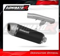 exhaust muffler DOMINATOR S6 BLACK fits the motorcycle Honda CBR 600 F4 1999   2000 3
