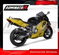 DOMINATOR S6 FEKETE kipufogó dob a Honda CBR 600 F4 1999 - 2000 motorkerékpárhoz 4