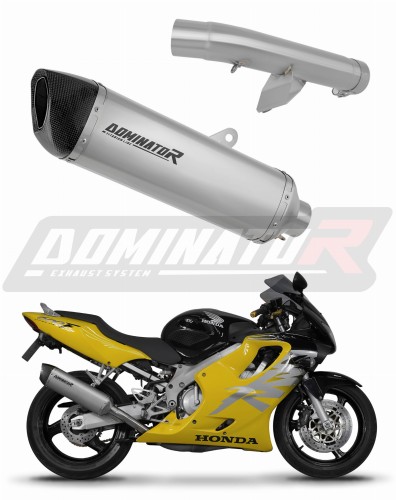 exhaust muffler DOMINATOR titanium HP6 fits the motorcycle Honda CBR 600 F4 1999   2000