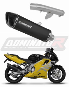 Honda CBR 600 F4 1999 - 2000 kipufogó dob HP6 BLACK + dB killer 
