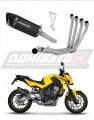 komplett DOMINATOR kipufogórendszer HP6 FEKETE dobbal, amely illeszkedik a Honda CB 650 F 2014 - 2018 motorkerékpárhoz