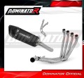 teljes DOMINATOR Full System HP6 FEKETE kipufogórendszer dobbal Honda CB 650 R 2019 - 2023 motorkerékpárhoz 3