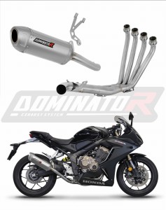 Honda CB 650 R 2019 - 2023 Full Exhaust System Collector Silencer S6 + dB killer