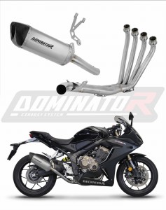 Honda CBR 650 R 2019 - 2023 Full system Komplett rendszer Leömlő kipufogó HP6 titán dob + dB killer