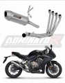 complete exhaust system with muffler DOMINATOR Full System S6 fits to Honda CBR 650 R 2019  2023